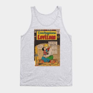 Vintage Confessions of the Lovelorn Cover Tank Top